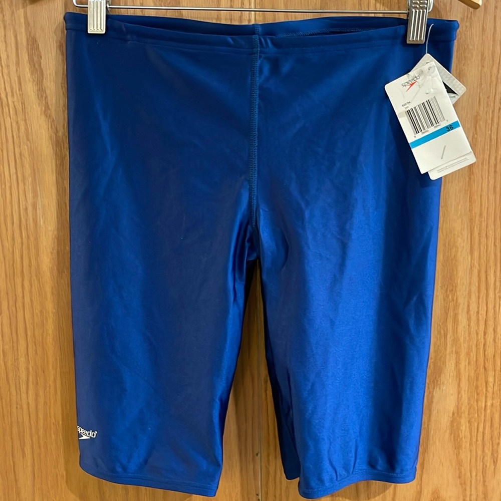 NWT Speedo swim trunks jammers size 36